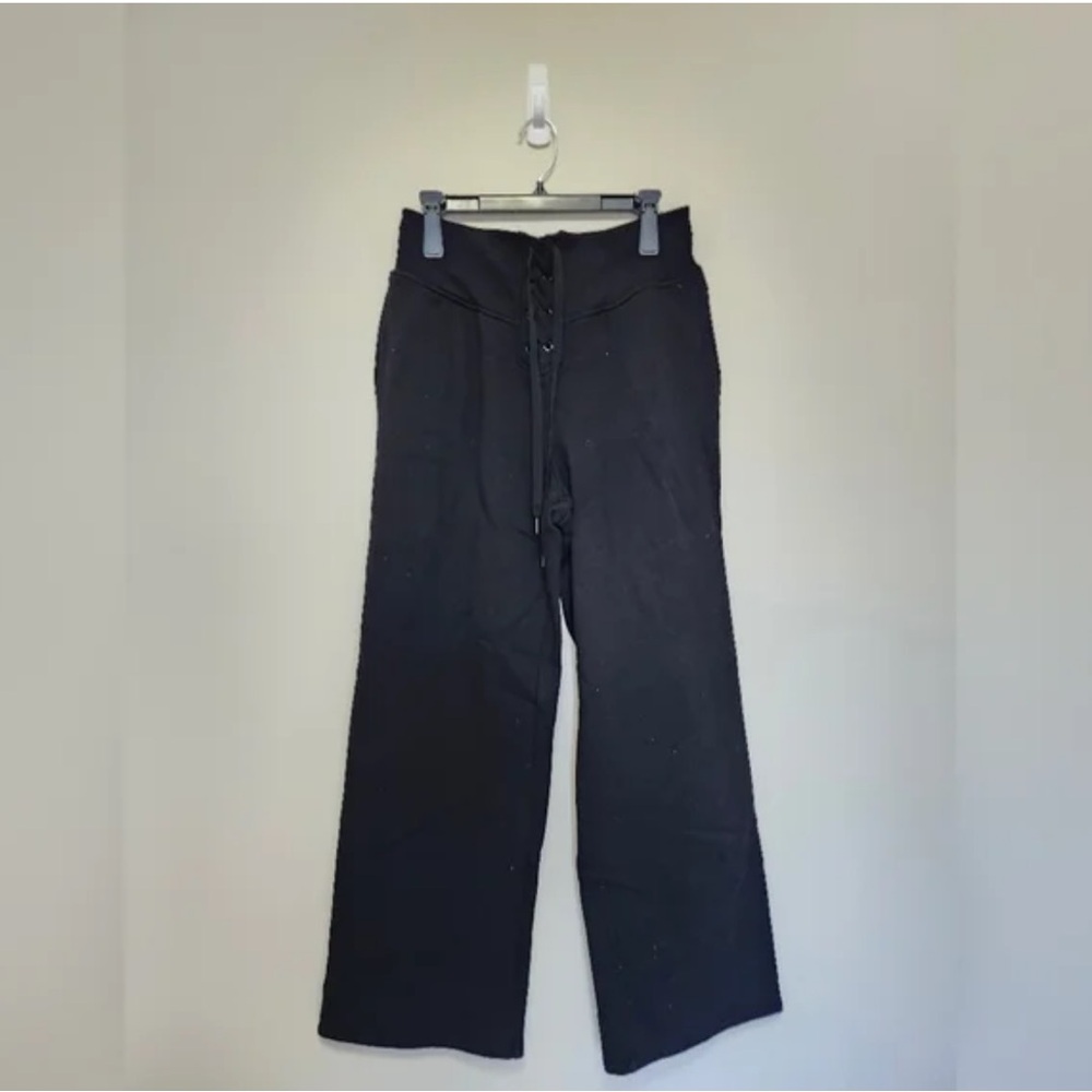 VS short Corset lace-up Wide-Leg Pants - Picture 4 of 12